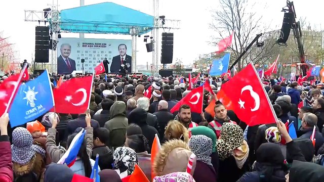 AK Parti Güngören Mitingi - AK Parti Genel Başkan Yardımcısı Kaya (2) - İSTANBUL