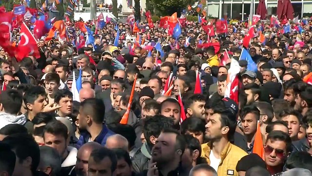 AK Parti Güngören Mitingi - AK Parti Genel Başkan Yardımcısı Kaya (1) - İSTANBUL