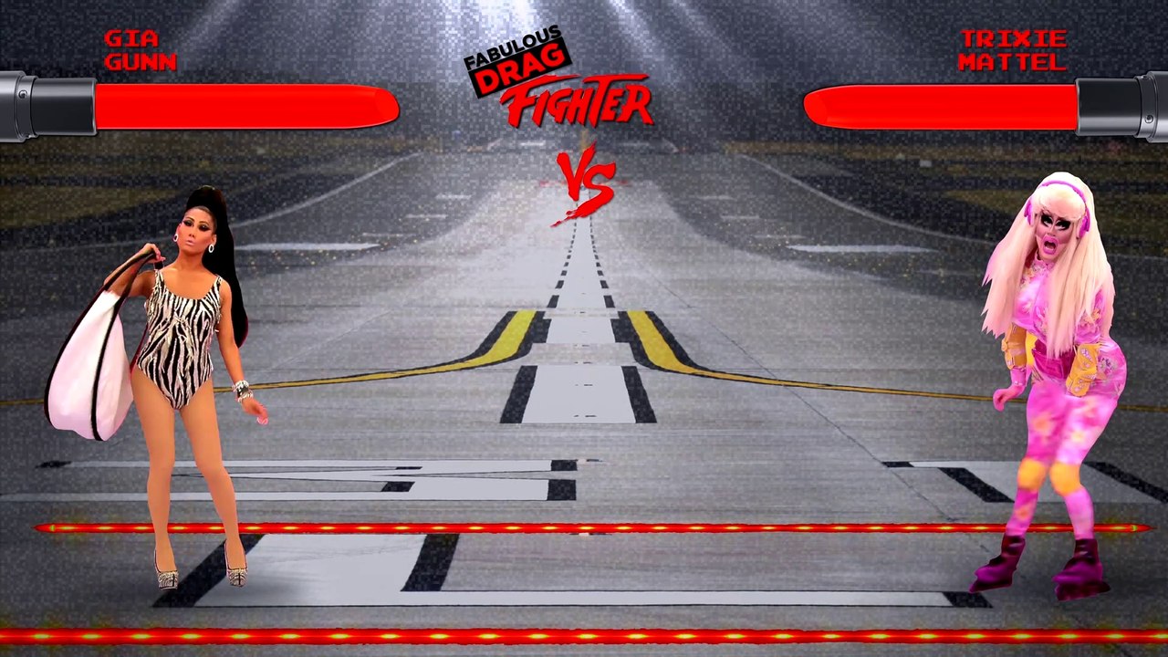 Trixie Mattel VS Gia Gunn | FABULOUS DRAG FIGHTER