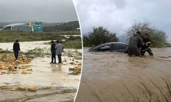 Sel vurdu! Evleri su bastı, araçlar sürüklendi