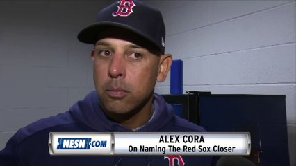 Alex Cora Expertly Dodges Questions On Naming Red Sox Closer