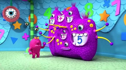 Monster Math Squad | fll EPISODE | Trouble at the Day Scare Centre | Learning Numbers Series