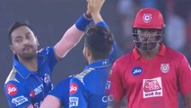 IPL 2019 MI vs KXIP: Dangerous Chris Gayle departs for 40, Pandya brothers strikes | वनइंडिया हिंदी