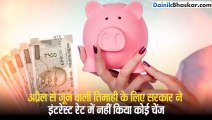 small saving schemes