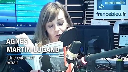 Agnès Martin-Lugand lit un passage de son dernier livre "Une évidence"