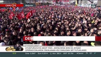 Milletimiz ile birlikte hedeflerimize yürümeye devam edeceğiz