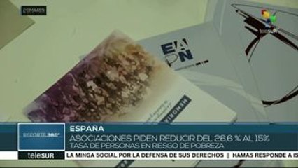 España: más del 26% de la población está en pobreza o exclusión social