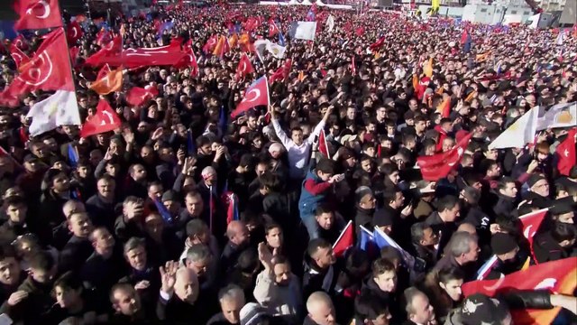 Cumhurbaşkanı Erdoğan: ''31 Mart, sıradan bir mahalli idareler seçimi olmaktan çıkmıştır'' - İSTANBUL