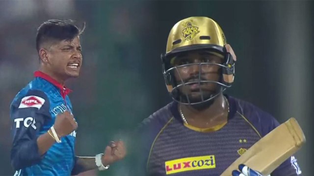 IPL 2019 KKR vs DC: Sandeep Lamichhane stirkes as KKR lose early wicket | वनइंडिया हिंदी