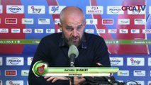 Vidéo - les réactions des entraineurs après AS Béziers / Gazélec Ajaccio