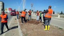 Silopi'de ipekyolu ışıklandırıldı - ŞIRNAK