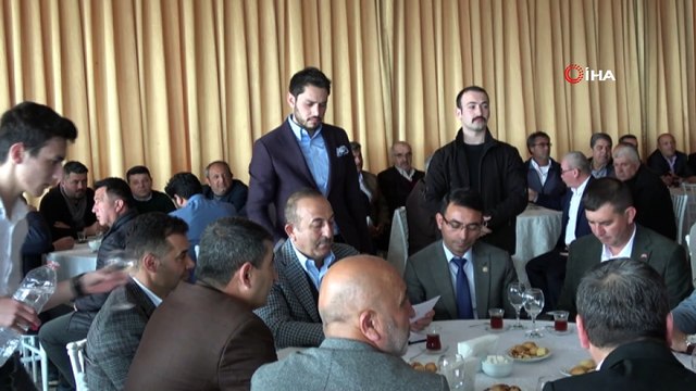 Bakan Çavuşoğlu:” Bunun adı millet ittifakı değil zillet ittifakı, illet ittifakı olur”