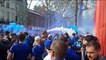 Ambiance d'avant-match à Lille entre le parc Lebas et le stade Pierre Mauroy