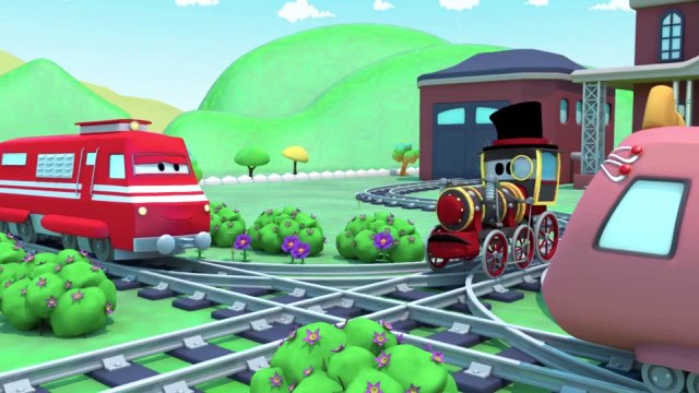 Troy le Train - Troy le train Shérif et Tony le hors-la-loi - Dessin animé de Tains pour enfants