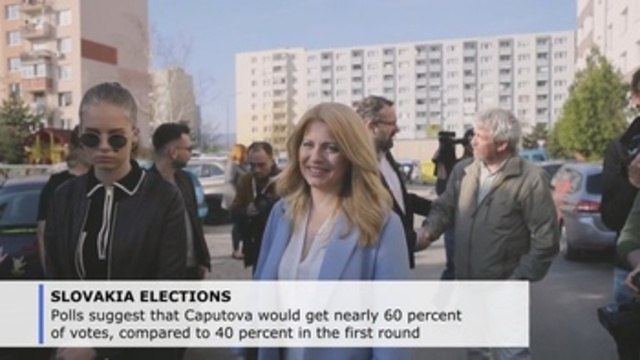 Slovakia's second-round presidential election unfurls smoothly