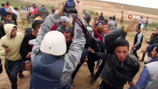 - İsrail Askerleri 3 Filistinliyi Öldürdü, 316 Filistinliyi Yaraladı- Toprak Günü'nde Binlerce Filistinli Gösteri Yaptı