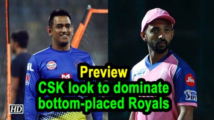 IPL 2019| Match 12|Preview| CSK look to dominate bottom-placed Royals