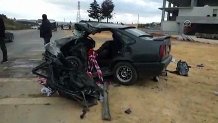 Tuzla'da trafik kazası: 1 ölü, 5 yaralı - İSTANBUL