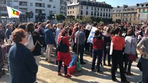 Manifestation contre la loi Blanquer à Dinan