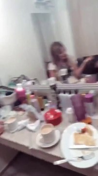 Paula en camarines con Jujuy - 29 de Enero