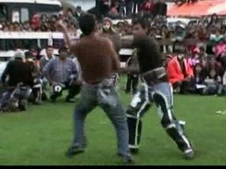 Celebrar la Navidad a puñetazos