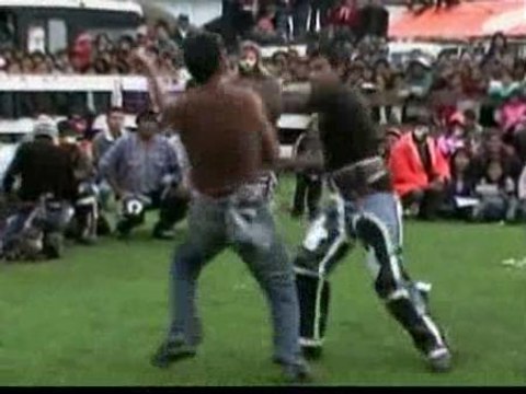 Celebrar la Navidad a puñetazos