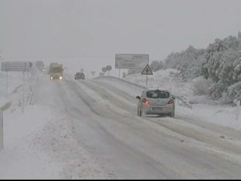 Lluvia, viento y nieve en la mitad norte del país