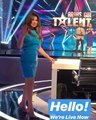 فستان نجوى كرم القصير يشعل العرض المباشر الثاني من Arabs Got Talent