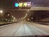 La nieve ocasiona problemas en las carreteras de Madrid, León, Burgos, La Rioja y Albacete