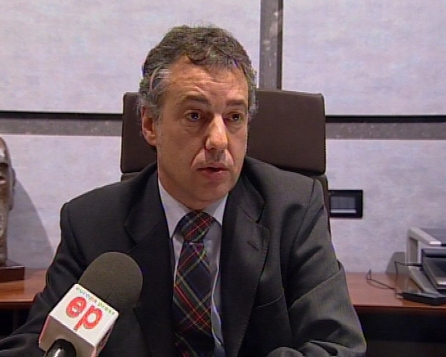 Urkullu: "Es algo que uno veía venir"