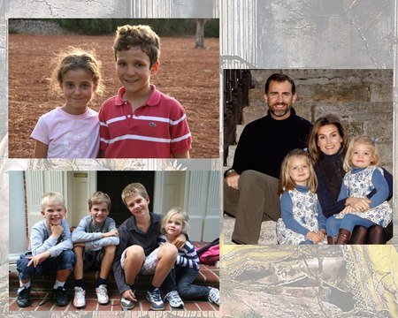 La Familia Real felicita las Navidades