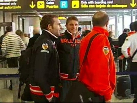 El Valencia pone rumbo a Génova