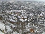 La nieve dejó atrapados a casi medio centenar de vehículos en Falset (Tarragona)