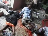 Dramáticas imágenes de un atentado en Somalia