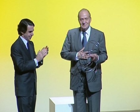 El Rey recibe el Premio Faes de la libertad