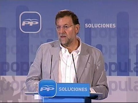 Rajoy: Hay un gran deseo de cambio en la sociedad española para salir de la crisis