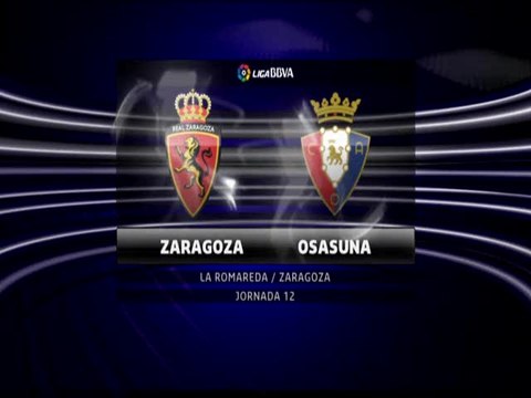 Zaragoza 0 - Osasuna 1