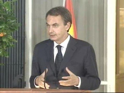 Zapatero reitera la creación del Estado Palestino como parte del proceso de paz
