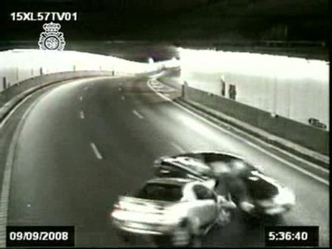 En libertad el conductor suicida que hace un año pudo provocar una tragedia en los túneles de la M-30, en Madrid