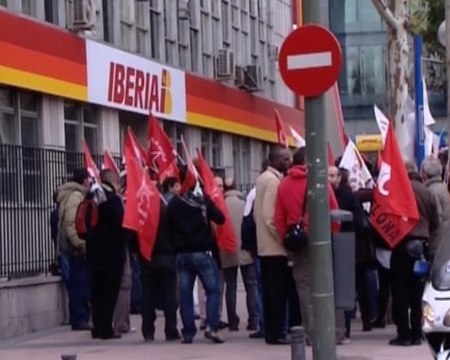 Protesta por precariedad laboral