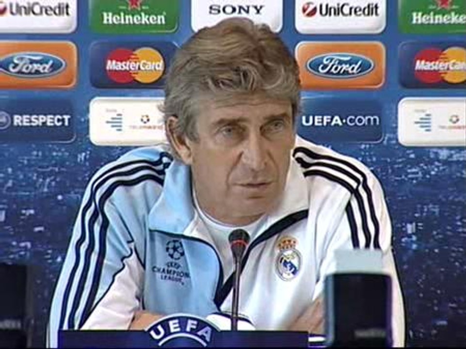 Pellegrini: "Sin Cristiano somos primeros en Liga y Champions"