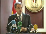 Zapatero arranca a Egipto el compromiso de investigar el naufragio en el Mar Rojo