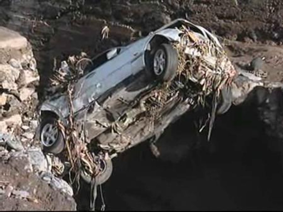 Tenerife evalúa los numerosos daños causados por las lluvias torrenciales