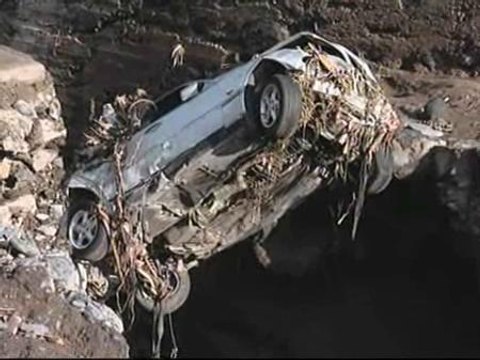 Tenerife evalúa los numerosos daños causados por las lluvias torrenciales