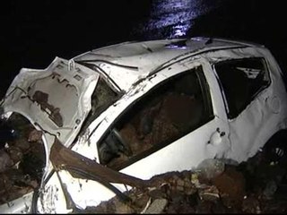 La lluvia anega el norte de Tenerife