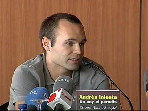 Iniesta: El día del Chelsea ha sido el más feliz de mi vida