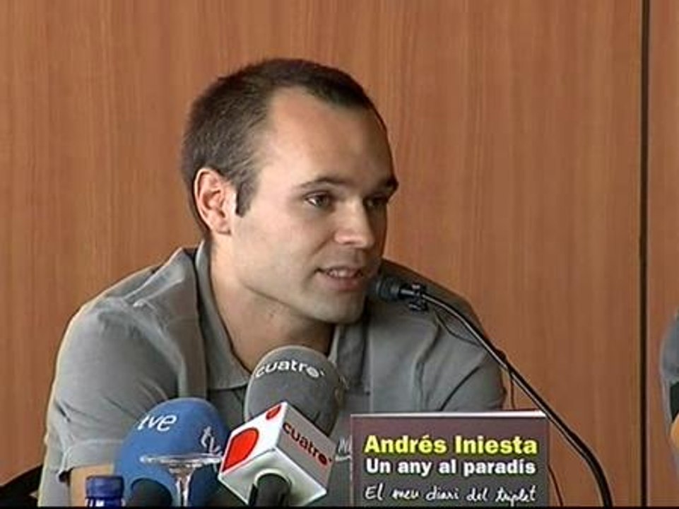 Iniesta: "El día del Chelsea ha sido el más feliz de mi vida"
