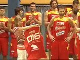 La selección de baloncesto recibe a Bibiana Aído
