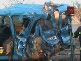 Muere el conductor de una furgoneta al chocar contra un camión en la M-50