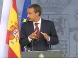 Zapatero anuncia una subida de impuestos 'limitada y temporal'